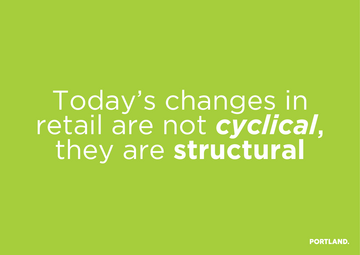 Today's cahnge in retail are not cyclica, they are structural (Ibrahin Ibrahim)
